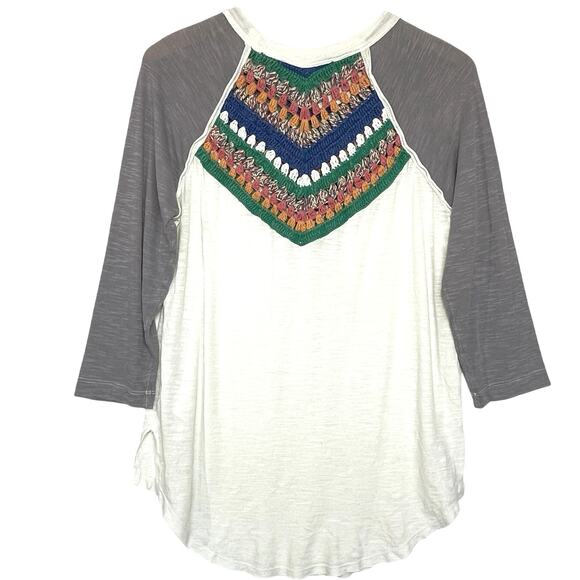 NWT FREE PEOPLE x WE THE FREE Women’s Spring Bound Crochet Knit Top - Picture 6 of 6